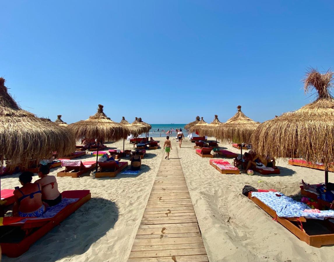 Sunset Sea View - Beachfront Balcony - Ac - Wifi Драч Екстериор снимка