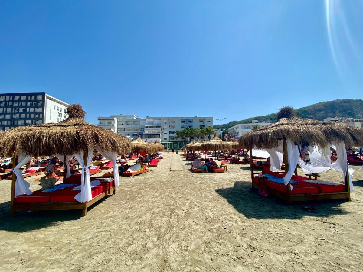 Sunset Sea View - Beachfront Balcony - Ac - Wifi Драч Екстериор снимка